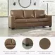 Bolsena Caramel 85" Sofa