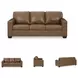 Bolsena Caramel 85" Sofa