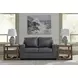 Bolsena Admiral Leather 62" Loveseat
