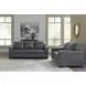 Bolsena Admiral Leather 85" Sofa