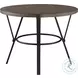 Crowley Brown And Black Counter Height Dining Table
