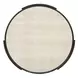 Rivera Espresso and Gold Round Occasional Table Set