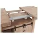Highland Sandwash 72" Extendable Rectangular Counter Height Table