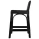 Serienna Black Counter Height Stool