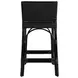 Serienna Black Counter Height Stool