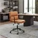 Birao Brown Adjustable Swivel Office Chair