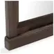 Adelaide Cocoa Brown Rectangular Floor Mirror