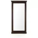 Adelaide Cocoa Brown Rectangular Floor Mirror