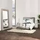 Astrid White Rectangular Floor Mirror