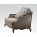 Chelmsford Beige Fabric and Antique Taupe Living Room Set with 5 Pillows