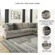 Bovarian Stone Large LAF Sectional