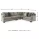 Bovarian Stone Large LAF Sectional