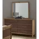 Nordhaven Brown Rectangular Dresser Landscape Mirror