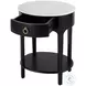 Ellen Black 1 Drawer Nightstand