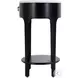Ellen Black 1 Drawer Nightstand