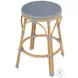 Tobias Baby Blue Outdoor Counter Height Stool