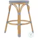 Tobias Baby Blue Outdoor Counter Height Stool