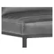 Spyros Overcast Gray Upholstered Counter Height Stool