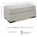 Eastonbridge Shadow Ottoman