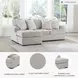 Eastonbridge Shadow RAF Sofa Chaise