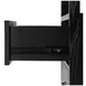 Lark Black 28" Rectangular 2 Drawer Nightstand