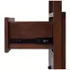 Lark Medium Brown 28" Rectangular 2 Drawer Nightstand