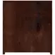 Lark Medium Brown 25" 3 Drawer Nightstand