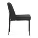 Sydney Black Performance Fabric Upholstered Dining Chair Set of 2