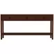 Lark Medium Brown 65" Rectangular 3 Drawer Console Table