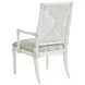 Ocean Breeze Regatta Blue and White Upholstered Arm Chair
