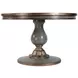 Evie Royal Pastel Green 48" Round Single Pedestal Dining Table