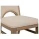 Tristan Brown Upholstered Side Chair Set of 2