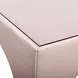 Tomlin Light Pink Performance Chenille Upholstered Game Table and Ottoman Set