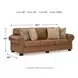 Carianna Caramel Leather 101" Sofa