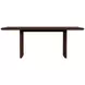 Halmstad Brown 74" Rectangular Panel Dining Table