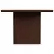 Halmstad Brown 74" Rectangular Panel Dining Table