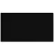 Halmstad Black 74" Rectangular Panel Dining Table