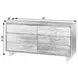 Halmstad Brown 6 Drawer Dresser