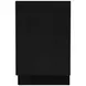 Halmstad Black 62" Panel 6 Drawer Dresser