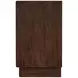 Halmstad Brown 24" Panel 2 Drawer Nightstand
