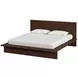 Halmstad Brown King Platform Bed