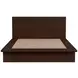 Halmstad Brown Queen Platform Bed