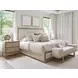 Sunset Key Abbott Beige Upholstered 62" Bed Bench