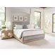 Sunset Key Grayson Sand Drift and Blue California King Upholstered Panel Bed