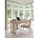 Sunset Key Aiden Channeled Tan Upholstered Side Chair