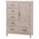 Remi Sugarcoat 5 Drawer Chifferobe