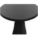 Kliff Black 34" Round Outdoor Bistro Table