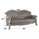 Dresden Gray 96" Sofa with Nailhead Trim