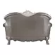 Dresden Gray 71" Loveseat with Pillow and Nailhead Trim
