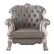 Dresden Gray Living Room Set with Nailhead Trim